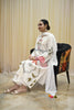 Noor-e-Safayd | Elegant Embroidered Suit for Women 2pcs Stich Suit