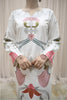 Noor-e-Safayd | Elegant Embroidered Suit for Women 2pcs Stich Suit