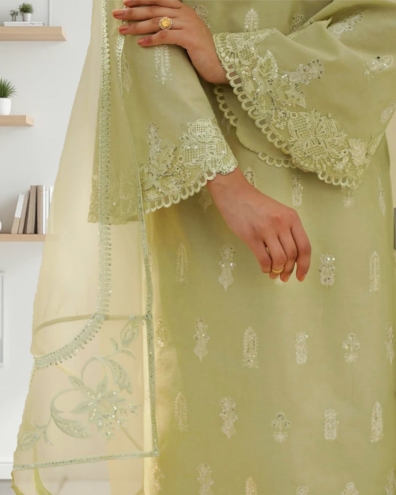 Apple Green – Stylish Summer Suit for Women