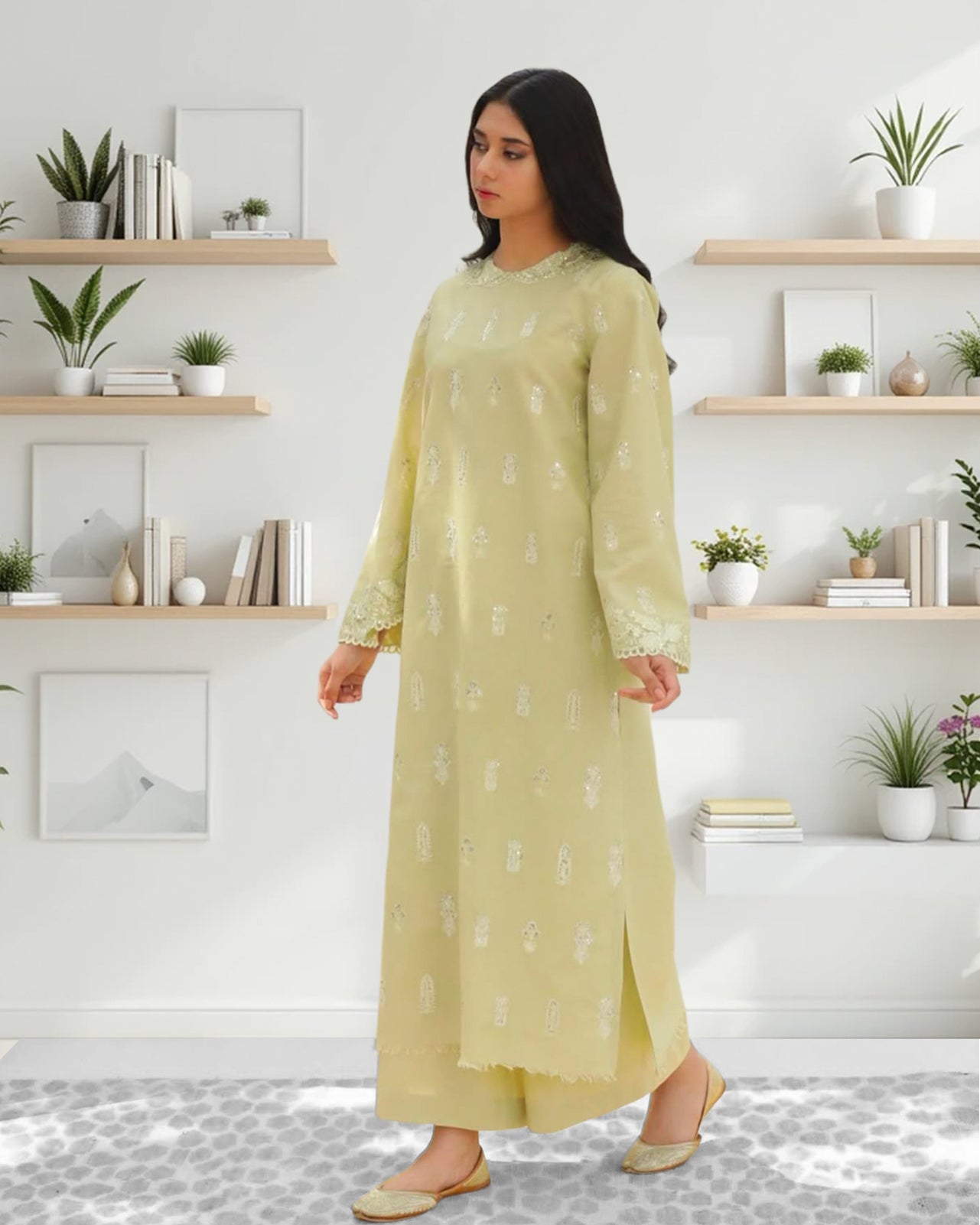 Apple Green – Stylish Summer Suit for Women