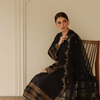 Royal Black Attire – Classic 3-Piece Suit for Women 2pcs Stich Suit