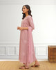 Rosy Bloom – Elegant Stitched Suit for Women 2pcs Stich Suit