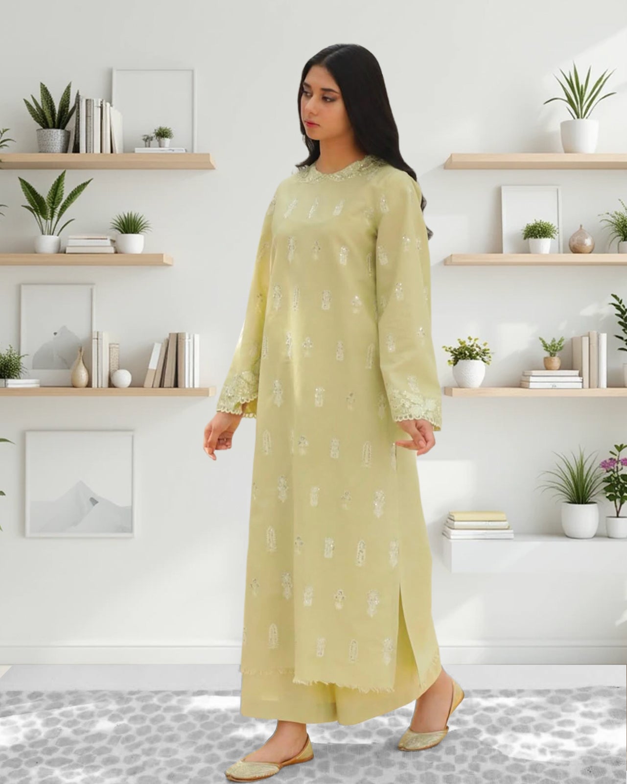 Apple Green – Stylish Summer Suit for Women
