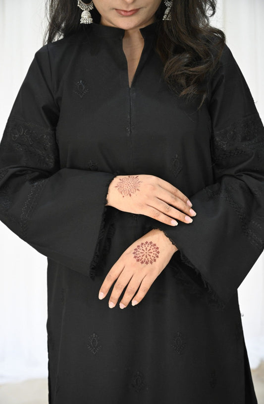 Black Ember | Premium Stitched Suit for Women 3 Piece