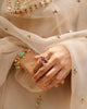 Golden Petal – Luxury 3-Piece Suit for Women