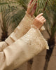 Beige Blossom – Stylish 2-Piece Suit for Women