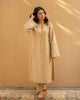Beige Blossom – Stylish 2-Piece Suit for Women