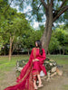 Mahroon Mystique | Embroidered Suit 2pcs Stich Suit
