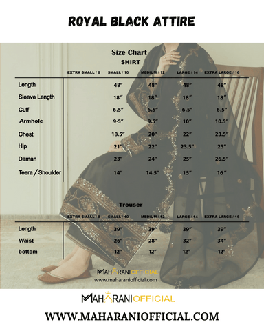 Royal Black Attire – Classic 3-Piece Suit for Women 2pcs Stich Suit