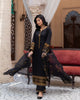 Royal Black Attire – Classic 3-Piece Suit for Women 2pcs Stich Suit