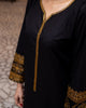 Royal Black Attire – Classic 3-Piece Suit for Women 2pcs Stich Suit