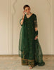 Royal Green Attire – Luxury 3-Piece Suit for Women 2pcs Stich Suit