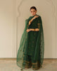Royal Green Attire – Luxury 3-Piece Suit for Women 2pcs Stich Suit