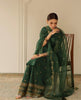 Royal Green Attire – Luxury 3-Piece Suit for Women 2pcs Stich Suit